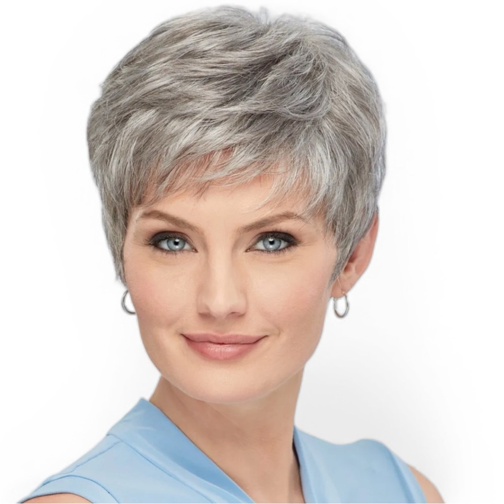 Paula Young CC Casey COOLCAP WhisperLite Wig Textured Pixie Wig EUC!!